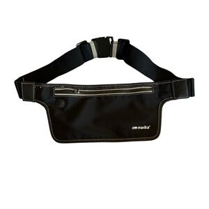Marika Sleek Black Running Bag for Men
